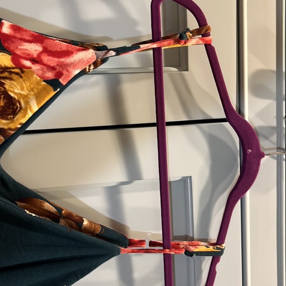 Cleo Floral Mini Dress Green Size Small - Picture 3 of 9